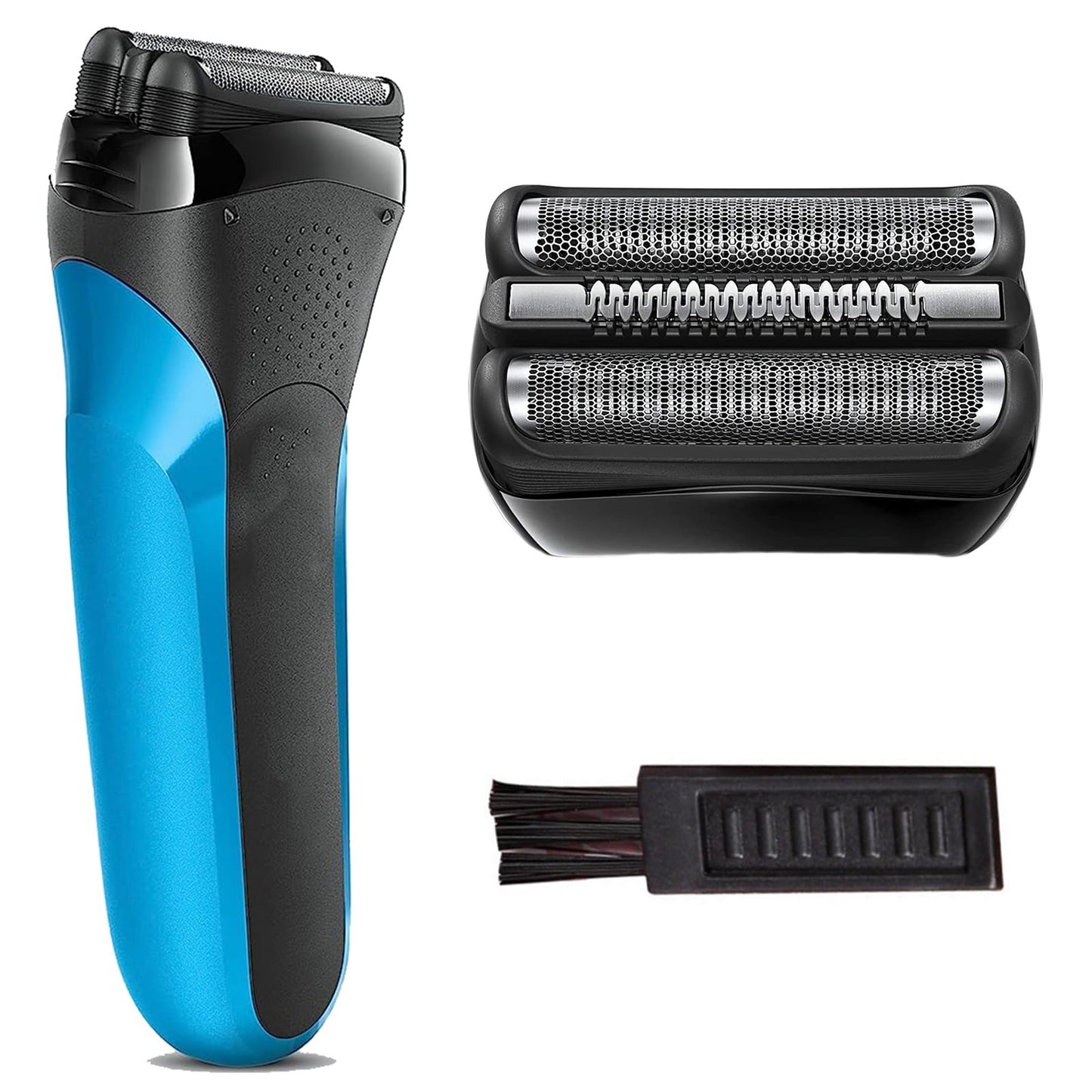 21B Series 3 Replacement Head for Braun Electric Shaver, S3 Wet and Dry Replacement Head Compatible with Braun Series 3 Foil and Cutter 300s, 310s, 3010BT (1 Count)