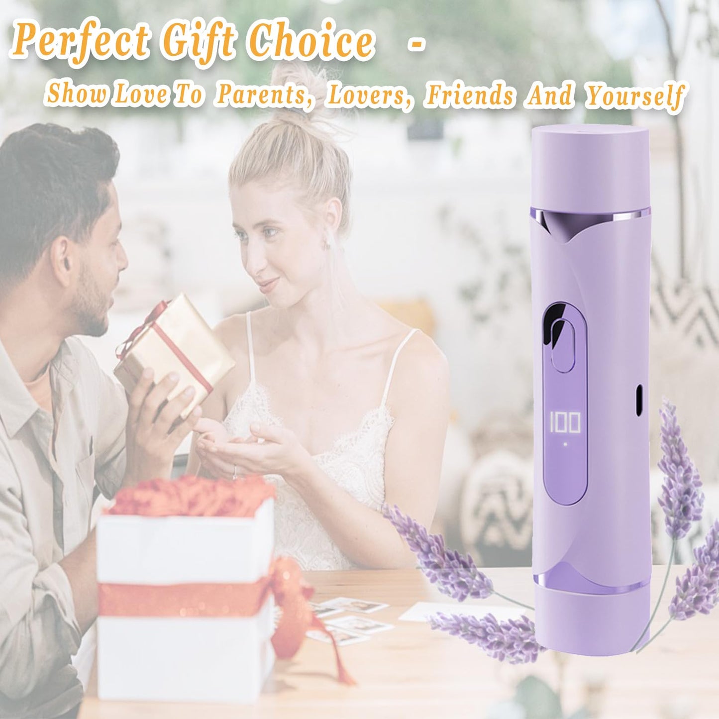 Veyuli Bikini Trimmer for Women & Body Shaver | Dual Head Electric Razor for Pubic Hair with Multi-Guard Protection | Rechargeable with Display Smooth Trimming for Bikini, Face, Legs, Underarms, Arms