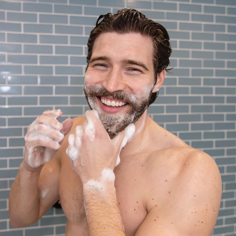 Billy Jealousy Beard Wash for Smooth, Manageable & Frizz-free Facial Hair, Beard Care Enriched with Hydrating Aloe & Strengthening & Conditioning Green Tea Extract, 8 Fl Oz
