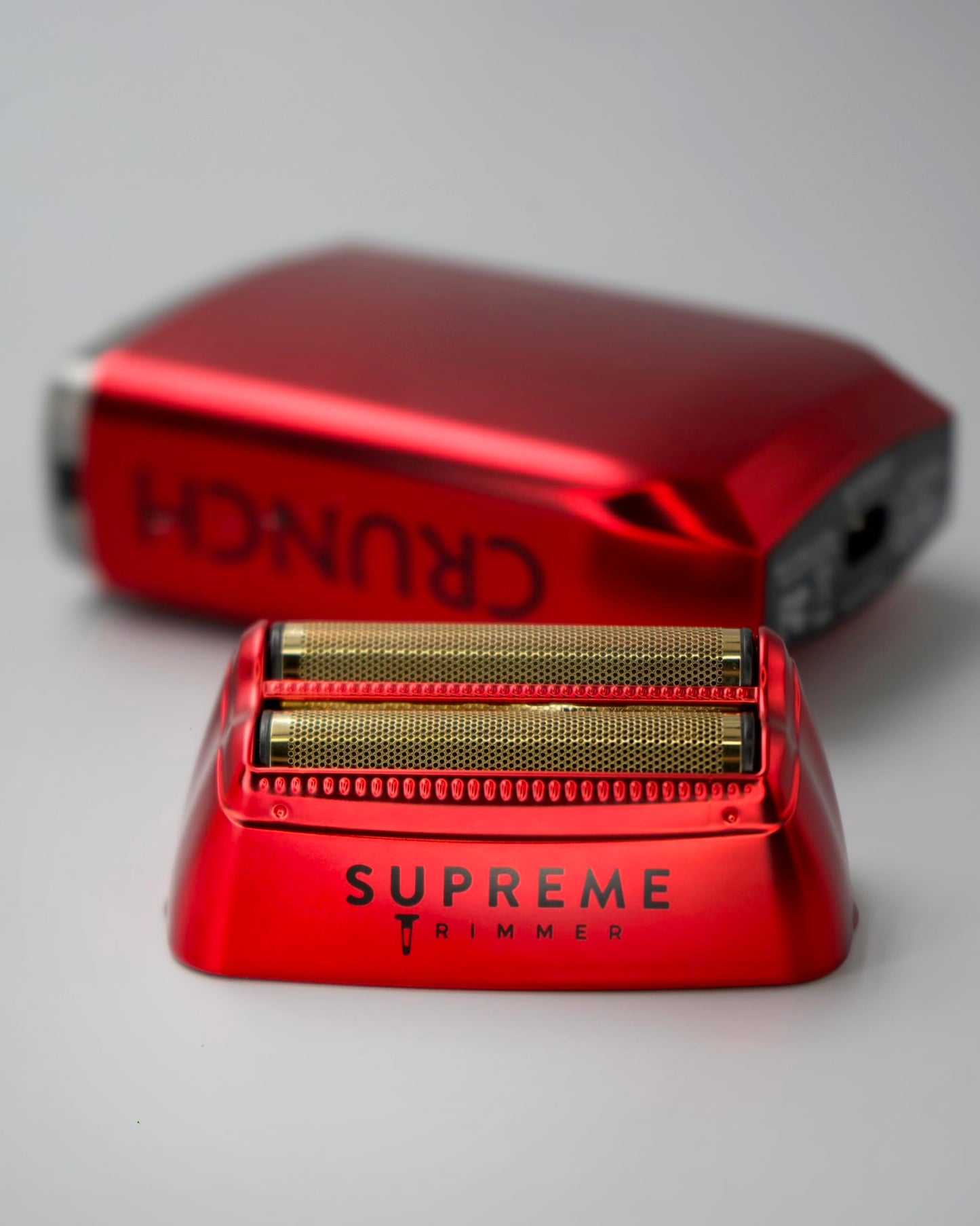 Supreme Trimmer Replacement Foil & Cutter SB63 | Hypoallergenic Foil for Crunch STF602 | Red