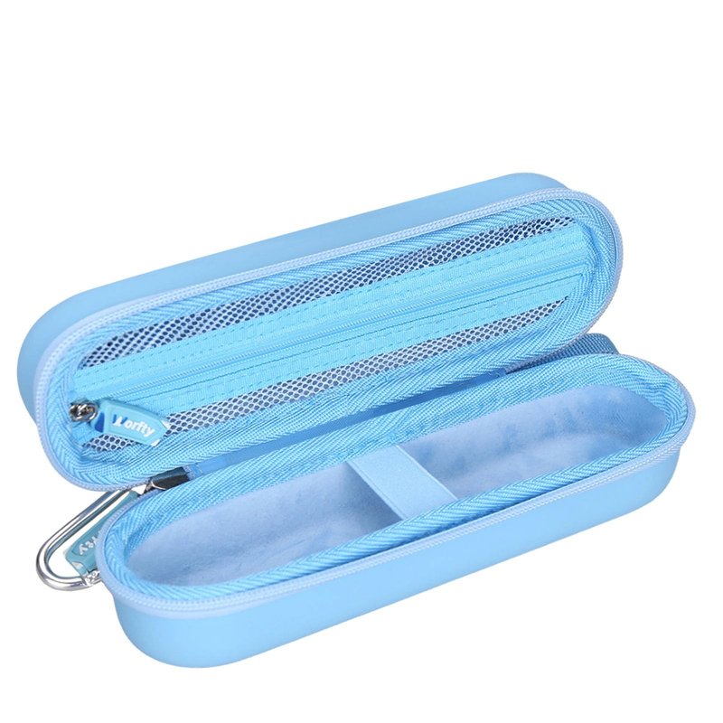 Case for Akunbem bikini trimmer 2 in 1 Electric Razors for Women - Hard Protective Travel Carrying Storage Bag (Case Only) (Blue)