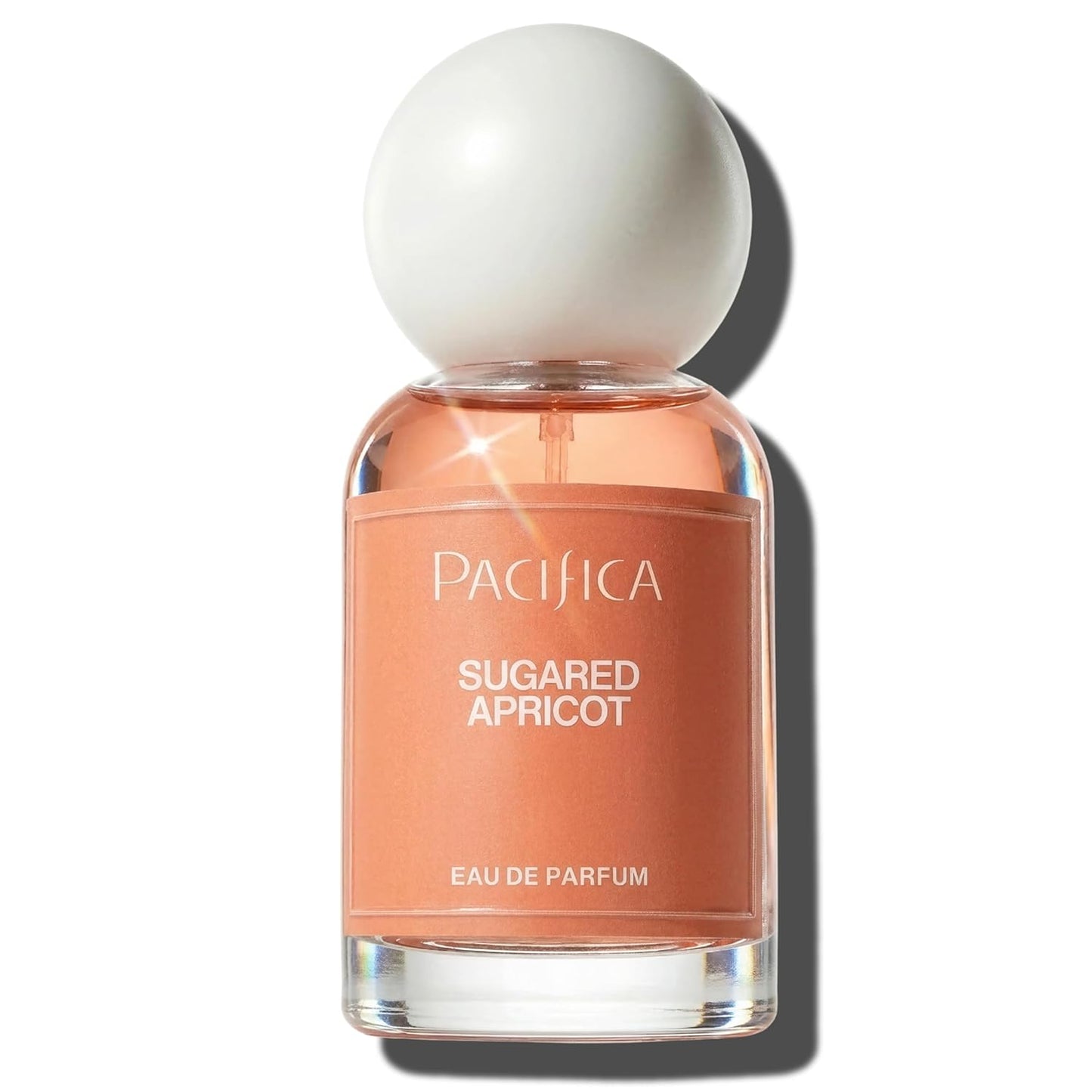 Pacifica Sugared Apricot Perfume for Women - Fruity Floral Eau de Parfum with Apricot, Peach & Jasmine | 1 Fl Oz