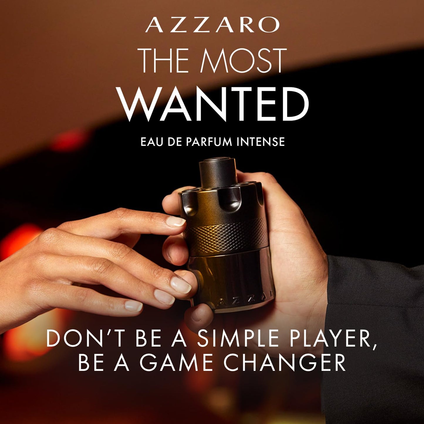 Azzaro The Most Wanted Eau de Parfum Intense - Woody & Spicy Men's Cologne | Long-Lasting Fragrance for Date Night