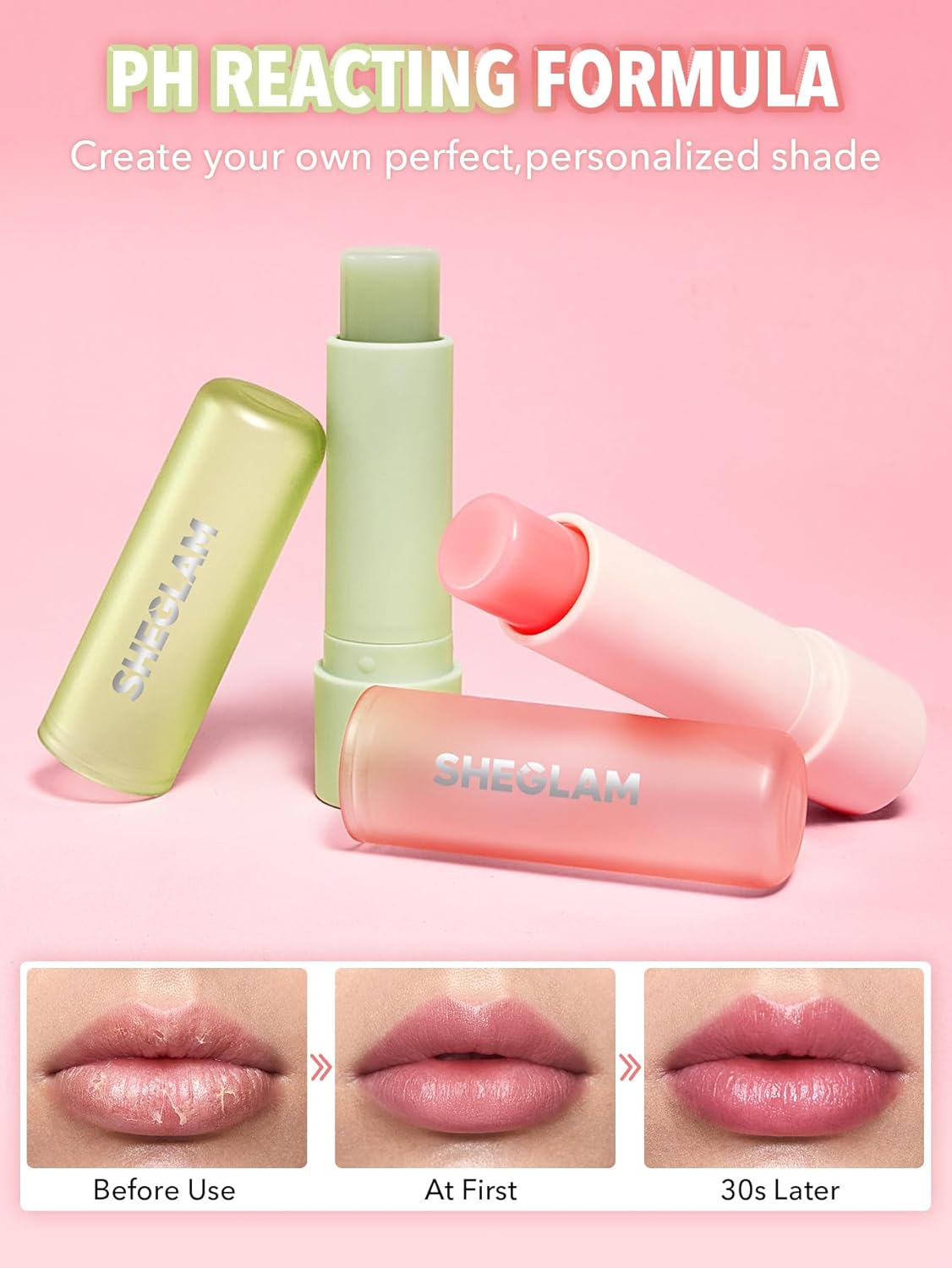 Color Changing Moisturizing Lipstick - Tinted Lip Balm with Magic Temperature Change | Avocado