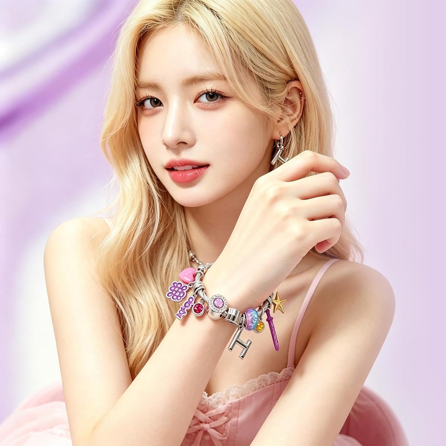 Kpop Merch Bracelets - Charm Jewelry for Women | Perfect Friendship Gifts & Party Favors for Teens
