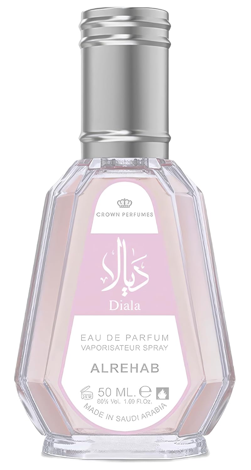 Al Rehab Diala Eau de Parfum Spray for Women - Floral Fruity Gourmand Scent | 1.69 oz / 50 ml
