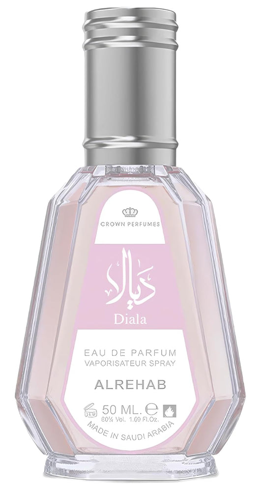 Al Rehab Diala Eau de Parfum Spray for Women - Floral Fruity Gourmand Scent | 1.69 oz / 50 ml