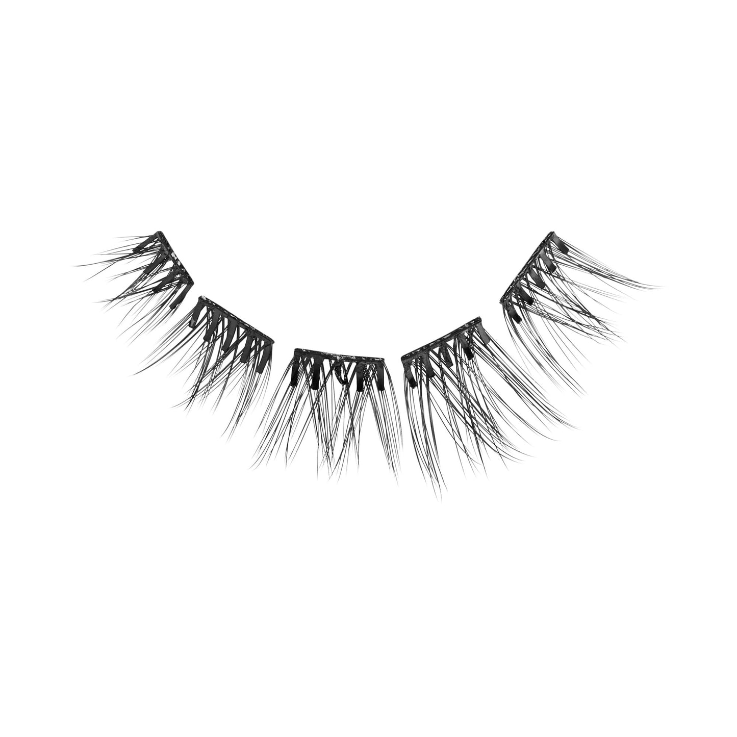 Kiss Impress False Eyelashes, Lash Clusters, Cluster Multipack, 'Classic Volume', 8mm-14mm, Includes 50 Pre-Glued Clusters, Contact Lens Friendly, Easy to Apply, Reusable Strip Lashes
