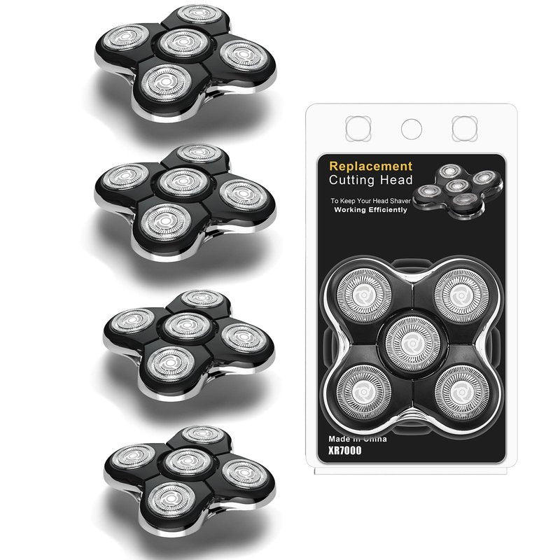 XR7000 Balder Pro Replacement Head Compatible with Remington Balder Pro Head Shaver Model XR7000/XR1500/XR1501 (4 Count)