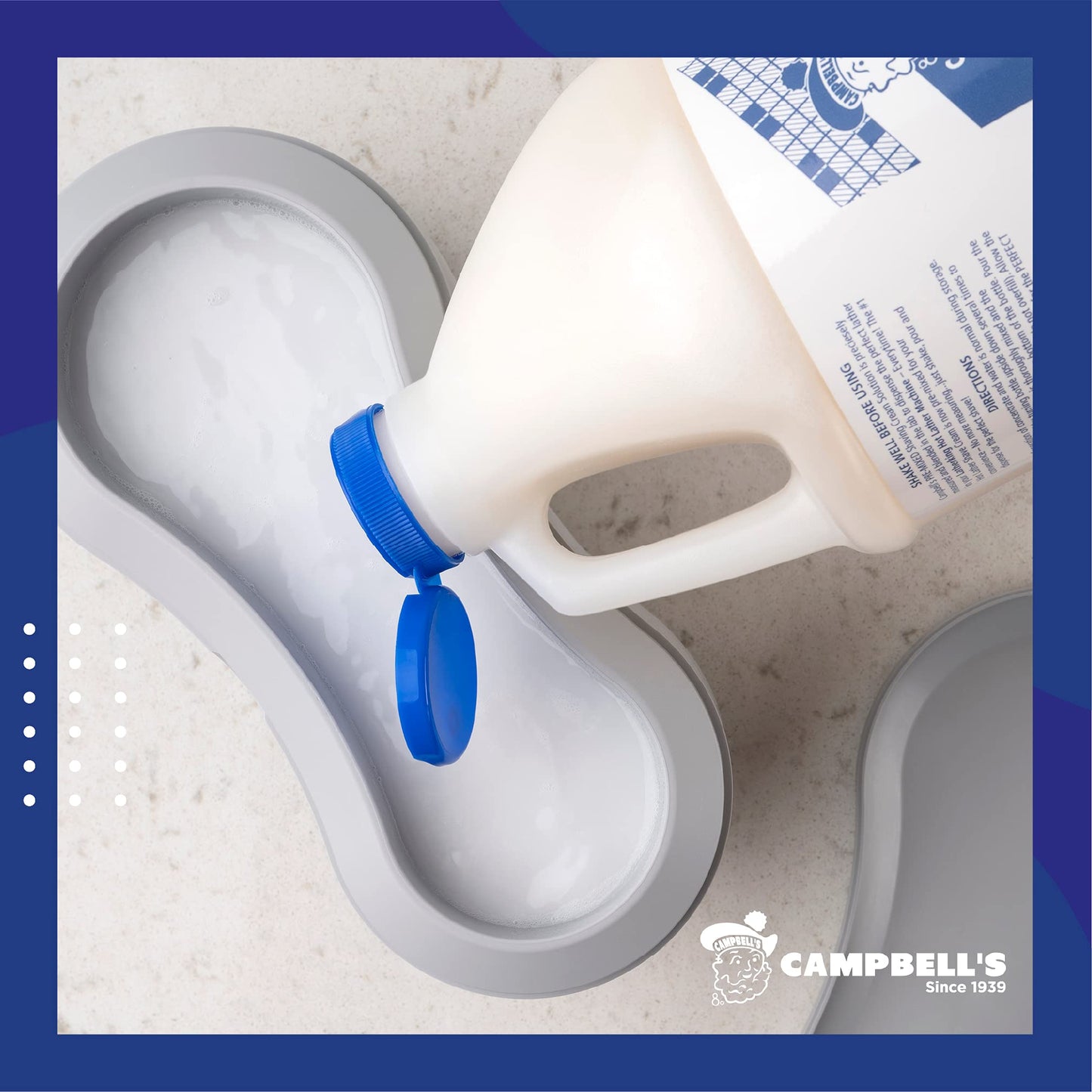 Campbell's Pre-Mixed Shave Cream 64oz/Half Gallon