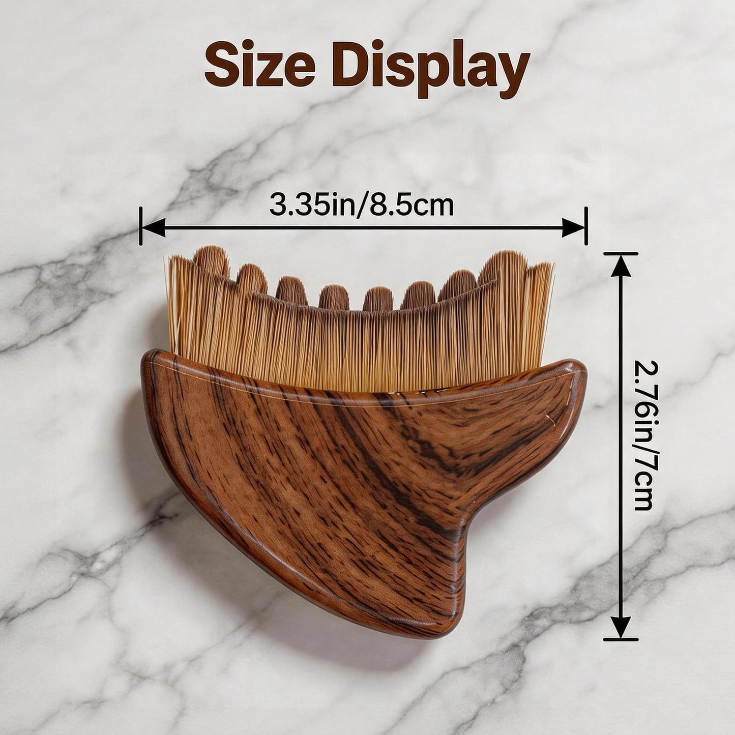 Lymphatic Contour Face Brush - Sculpting Tool for Lymphatic Drainage & Jawline Definition | Reduces Puffiness