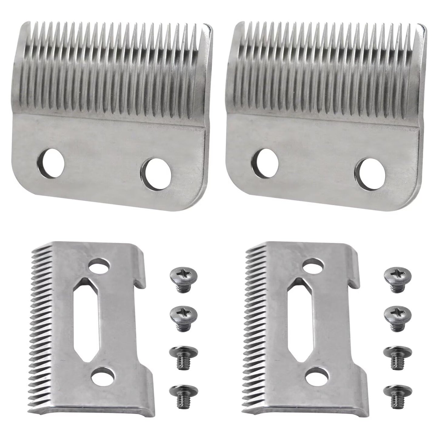 2 Hole Clipper Blade Replacement for Wahl Clipper Blades, for Wahl Precision HomeCut/ HomeHaircutting79722/ HomePro/ HomeBarber79524-3001/ MC2/ Taper2000 US Stock