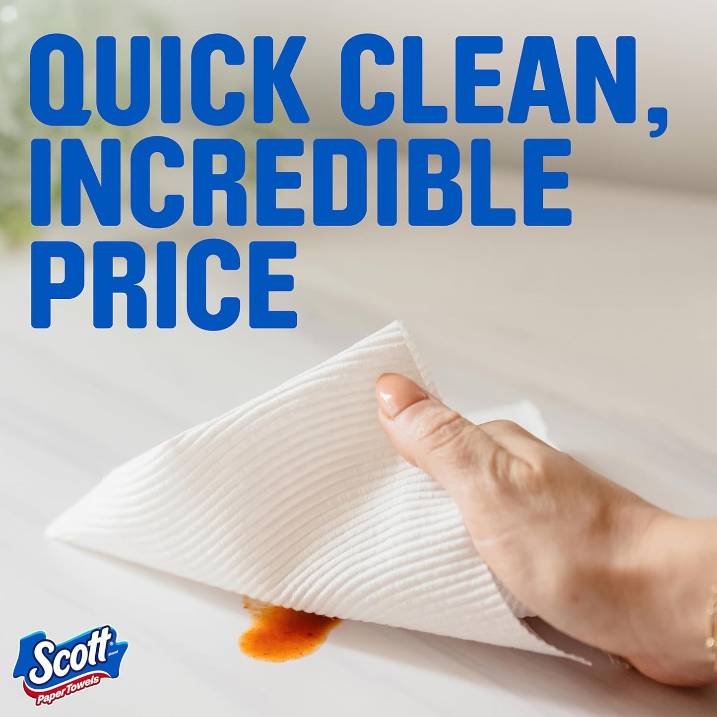 Scott Paper Towels - Choose-A-Sheet, 6 Double Rolls | 108 Sheets Per Roll