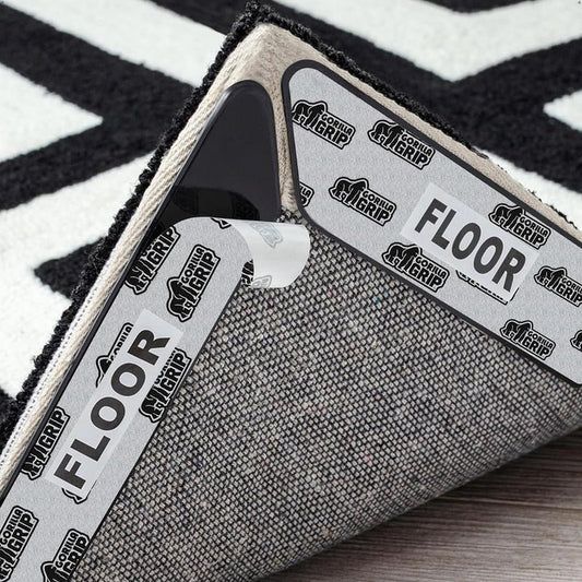 Gorilla Grip® Rug Gripper Pads - 16 Reusable Double-Sided Stickers for Area Rugs | Renter-Friendly, Non-Slip Solution