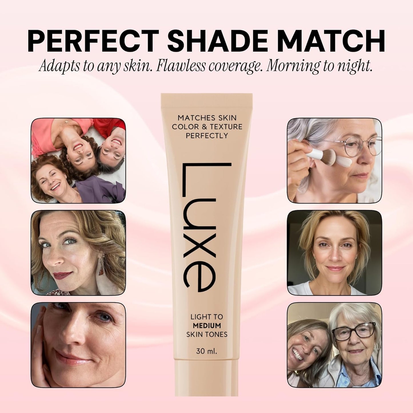 Color Changing Foundation for Women - Luxe Hydrating Formula | Flawless Finish