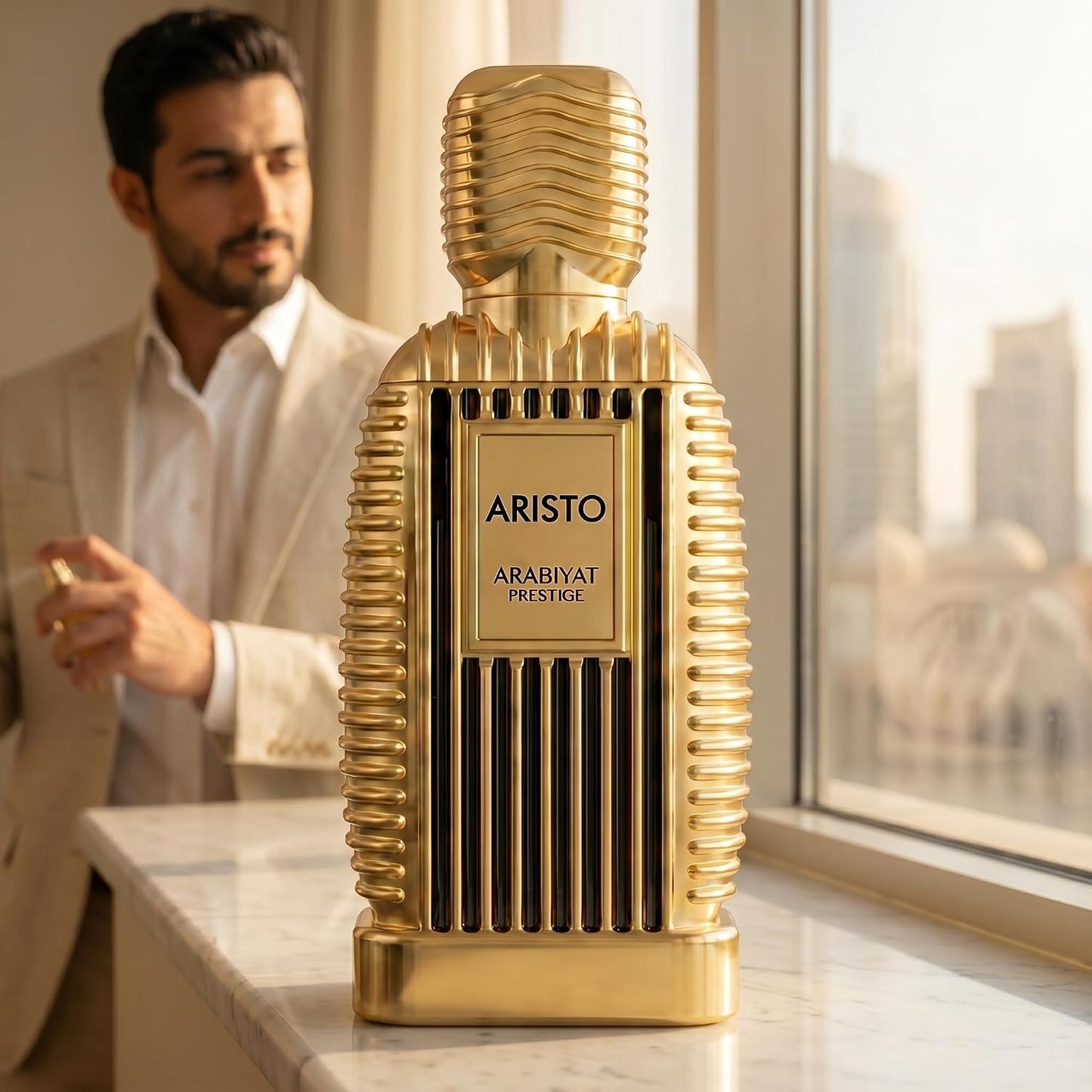 Aristo Eau De Parfum | Citrus Woody Vanilla Fragrance for Men & Women - 3.4 Fl Oz