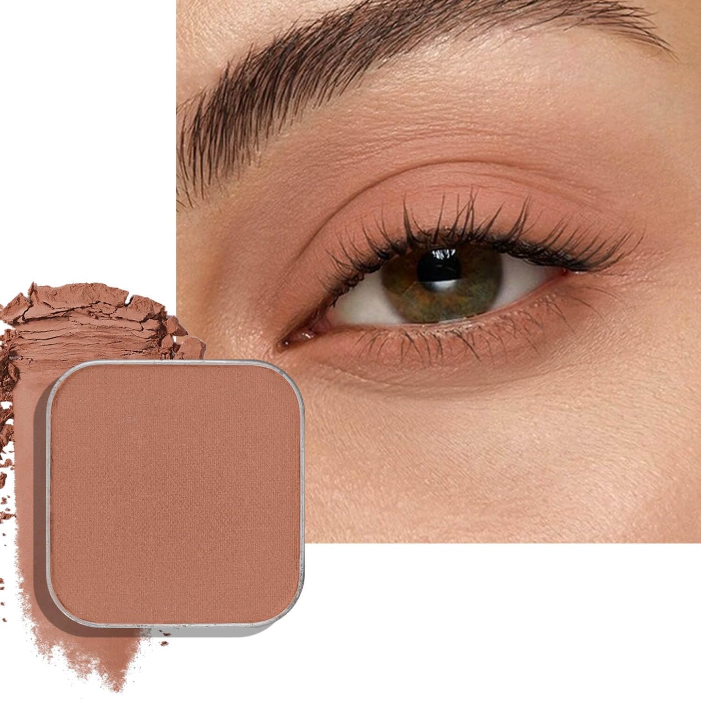 Chameleon Chrome Eyeshadow - Duochrome Lavender & Blue Reflects | Iridescent Metallic Shimmer, Bouncy Texture