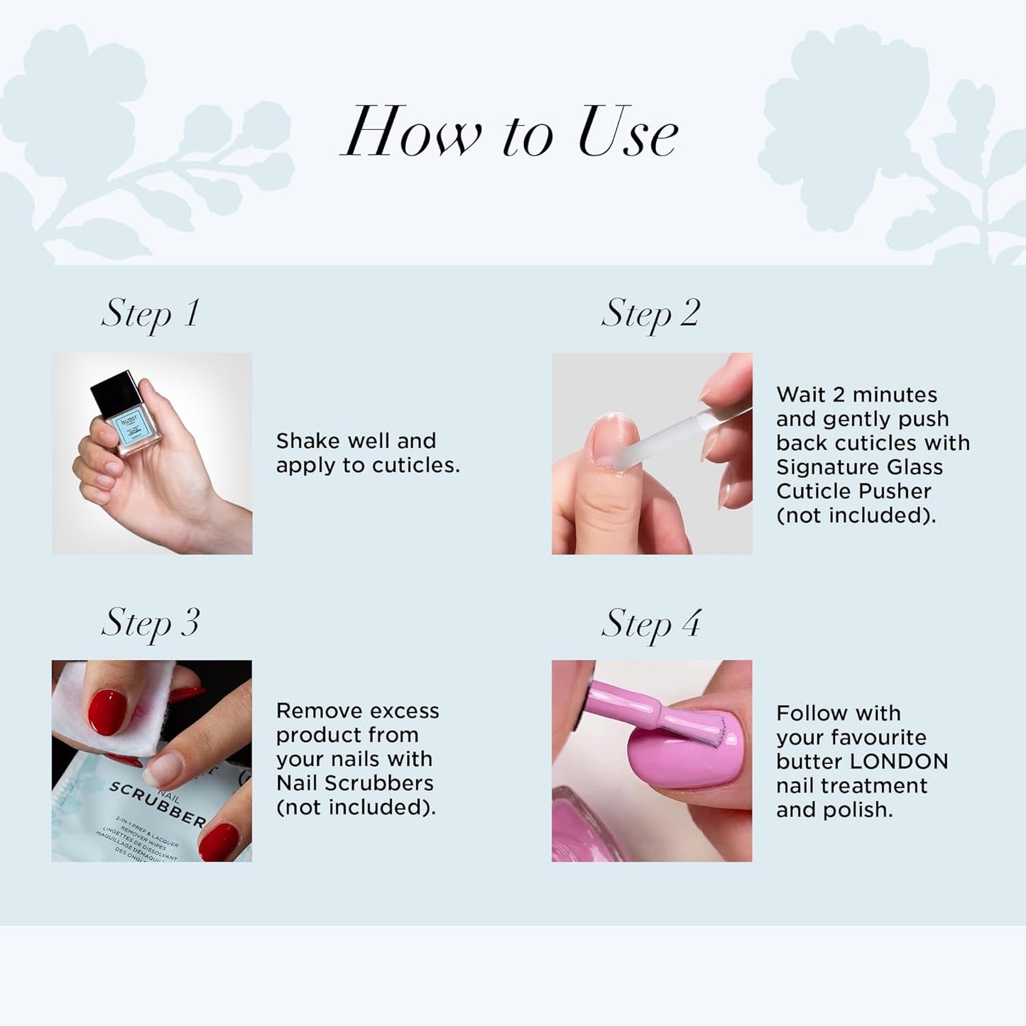 Cuticle Remover Liquid - Melt Away Cuticle Oil Exfoliator & Softener | Fast-Acting Pain-Free Formula - 0.4 Fl Oz