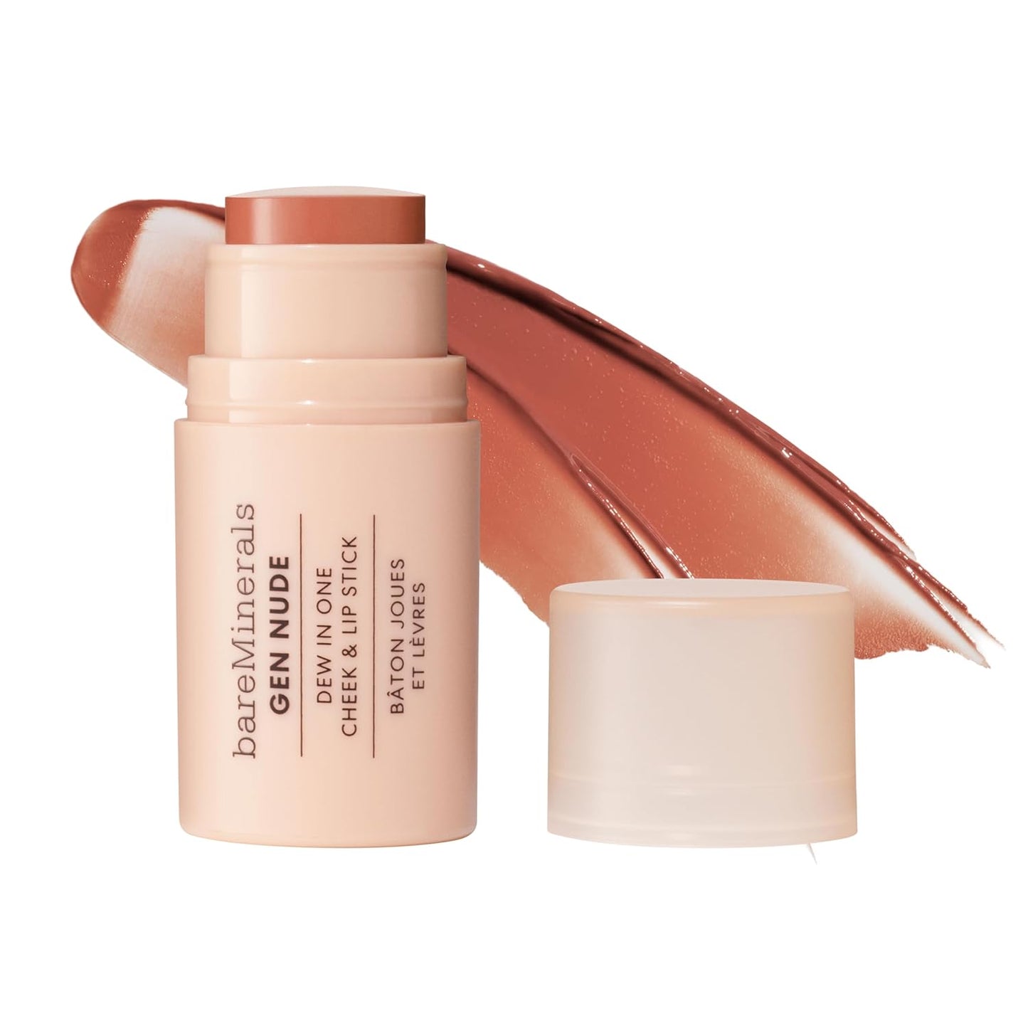 GEN NUDE Cheek & Lip Stick - Multi-Use Cream Balm for Hydration & Buildable Color | Travel-Friendly, Natural Dewy Finish