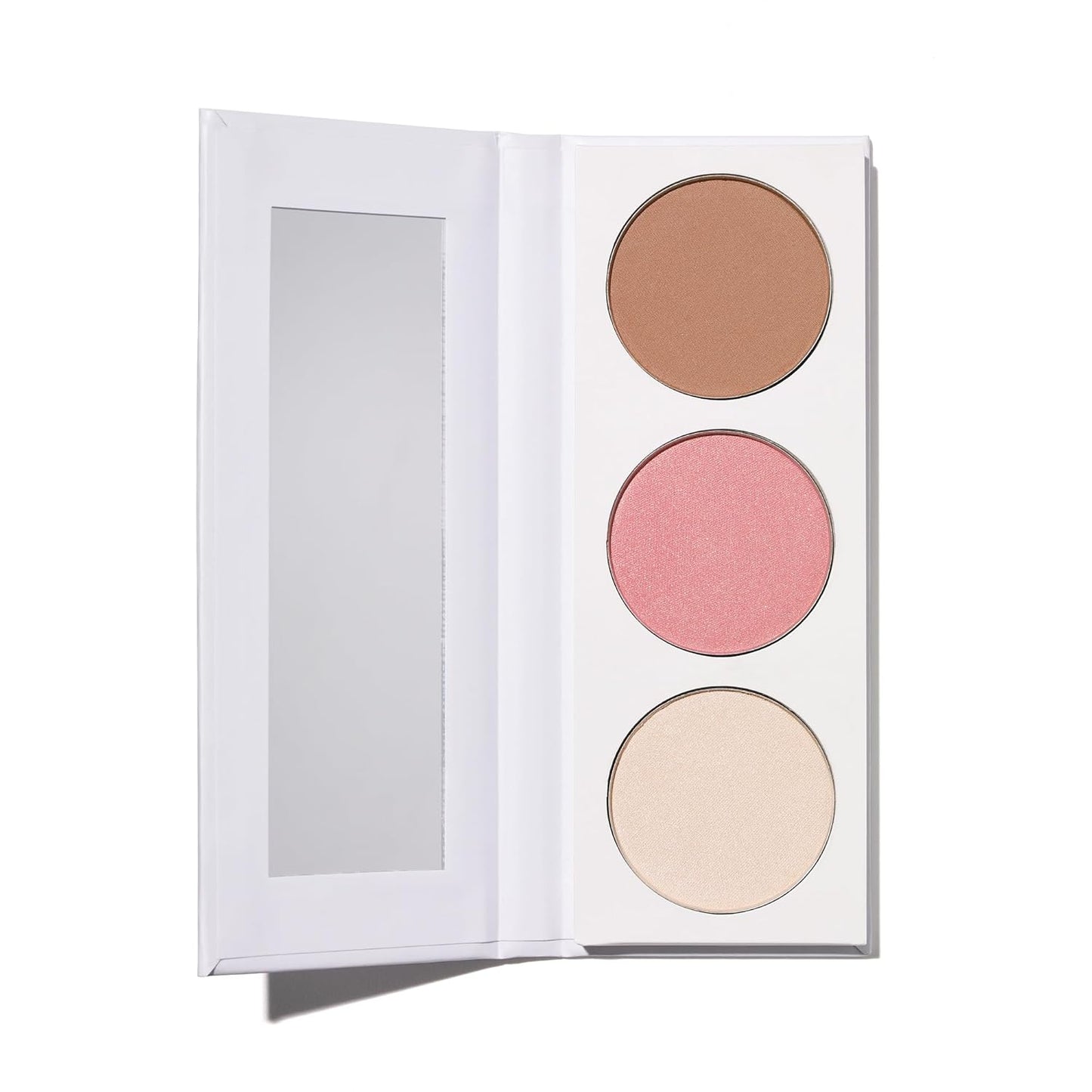 Power Palette Powder Face Trio - Vegan Makeup Palette for Sun-Kissed Glow | Hydrating & Cruelty-Free