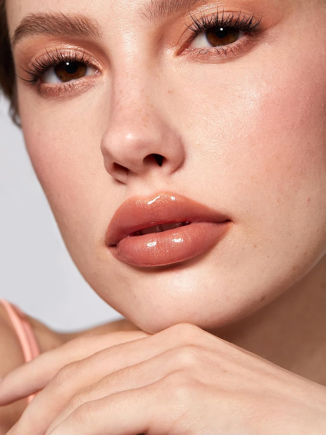 Power Bouquet Lip Gloss - Shiny Tinted Moisturizing Plumping Lip Oil with Camelia Extract | Tan-Tilizing