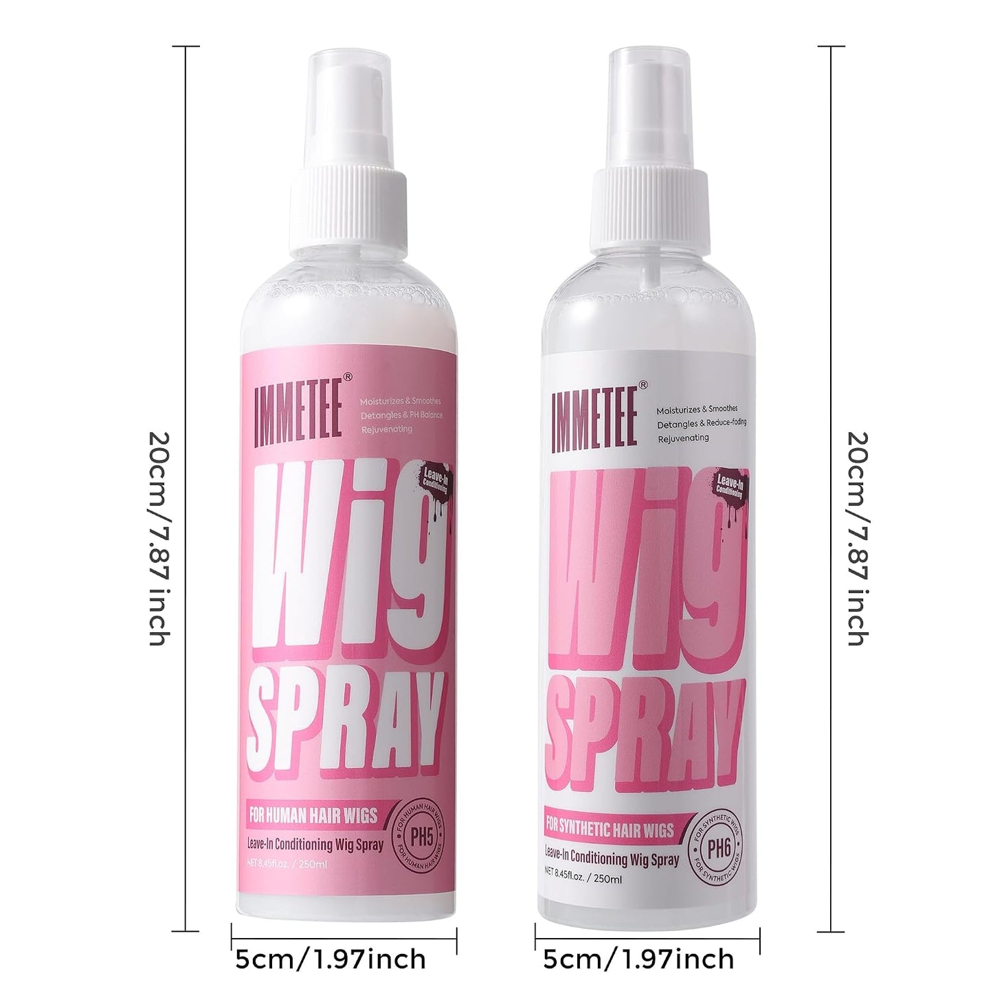 Synthetic Wig Leave-In Conditioner Spray - Detangler & Shine Enhancer | 8.4 Fl. Oz
