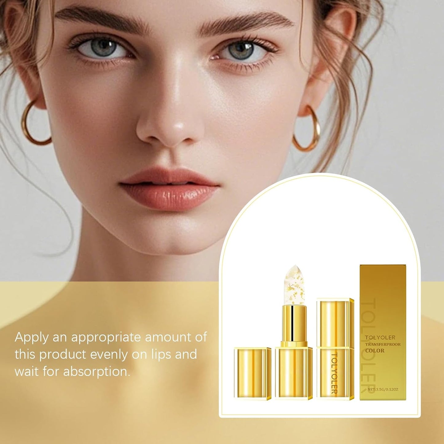 Color Changing Lipstick - PH Reactive Hydrating Formula for Fuller Lips | 24-Hour Lasting Wear (2PC)