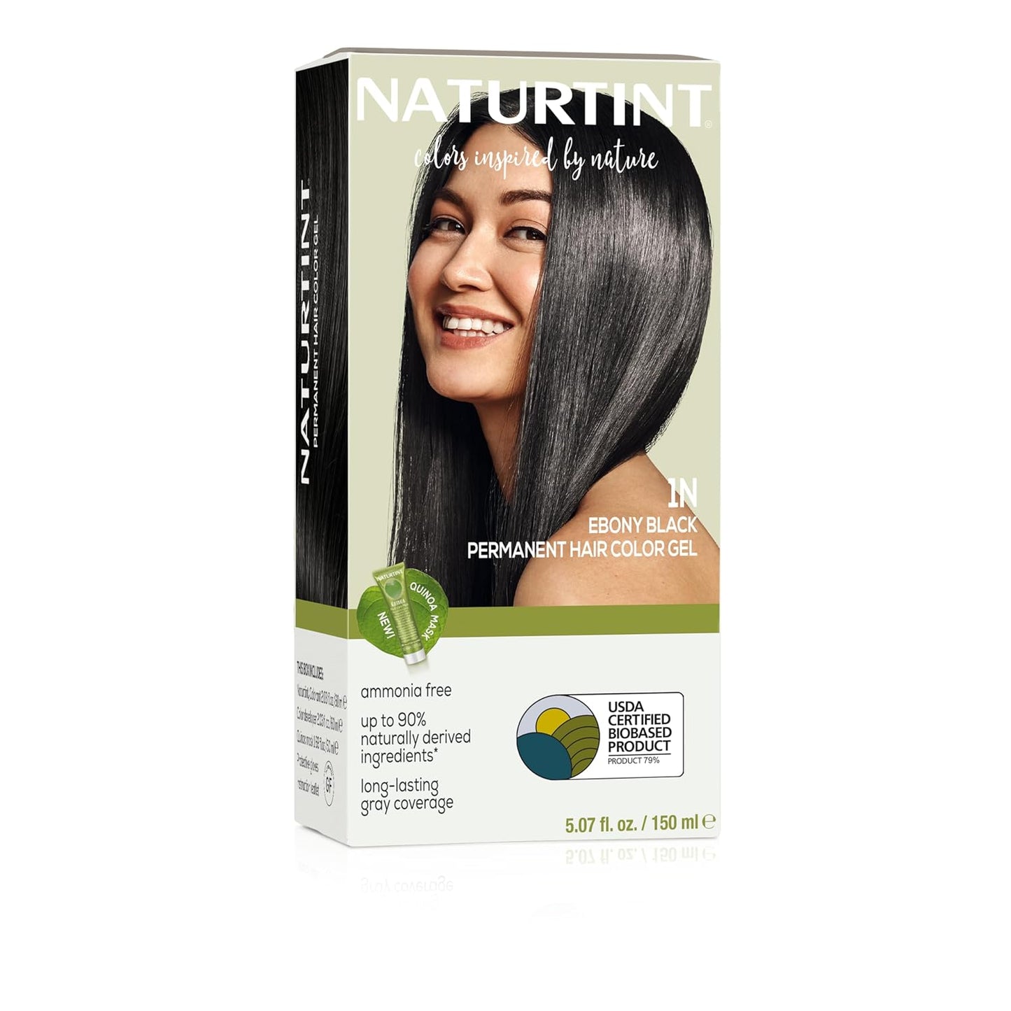 Naturtint 7N Hazelnut Blonde Permanent Hair Color | Ammonia-Free, Vegan, 100% Gray Coverage, Long-Lasting Results