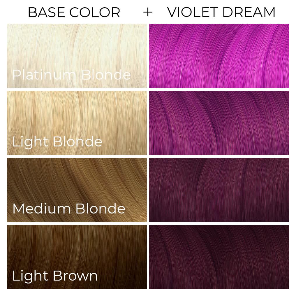 ARCTIC FOX Violet Dream Hair Color Dye - Vegan, Cruelty-Free - 4 fl oz