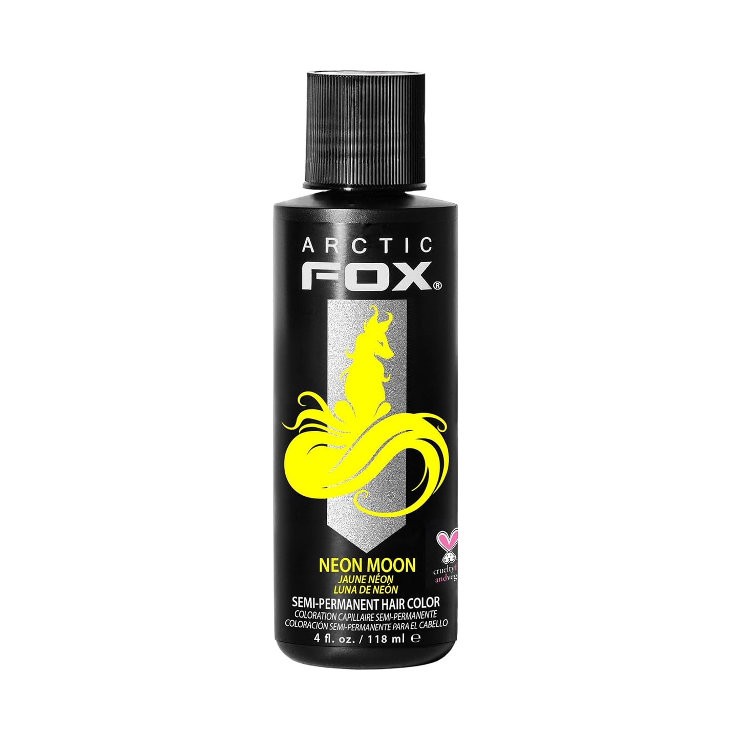 Arctic Fox Semi-Permanent Hair Dye - Vibrant Purple AF Color | Vegan, Ammonia-Free, 4 Fl Oz