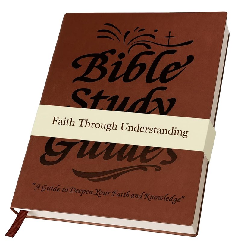 66-Page Bible Study Guide for Daily Study | Beginner-Friendly Notebook with Scripture Summaries, Daily Reflections, Quotes & Prayer Pages | for Spiritual Growth to Strengthen Faith, Christian Gift