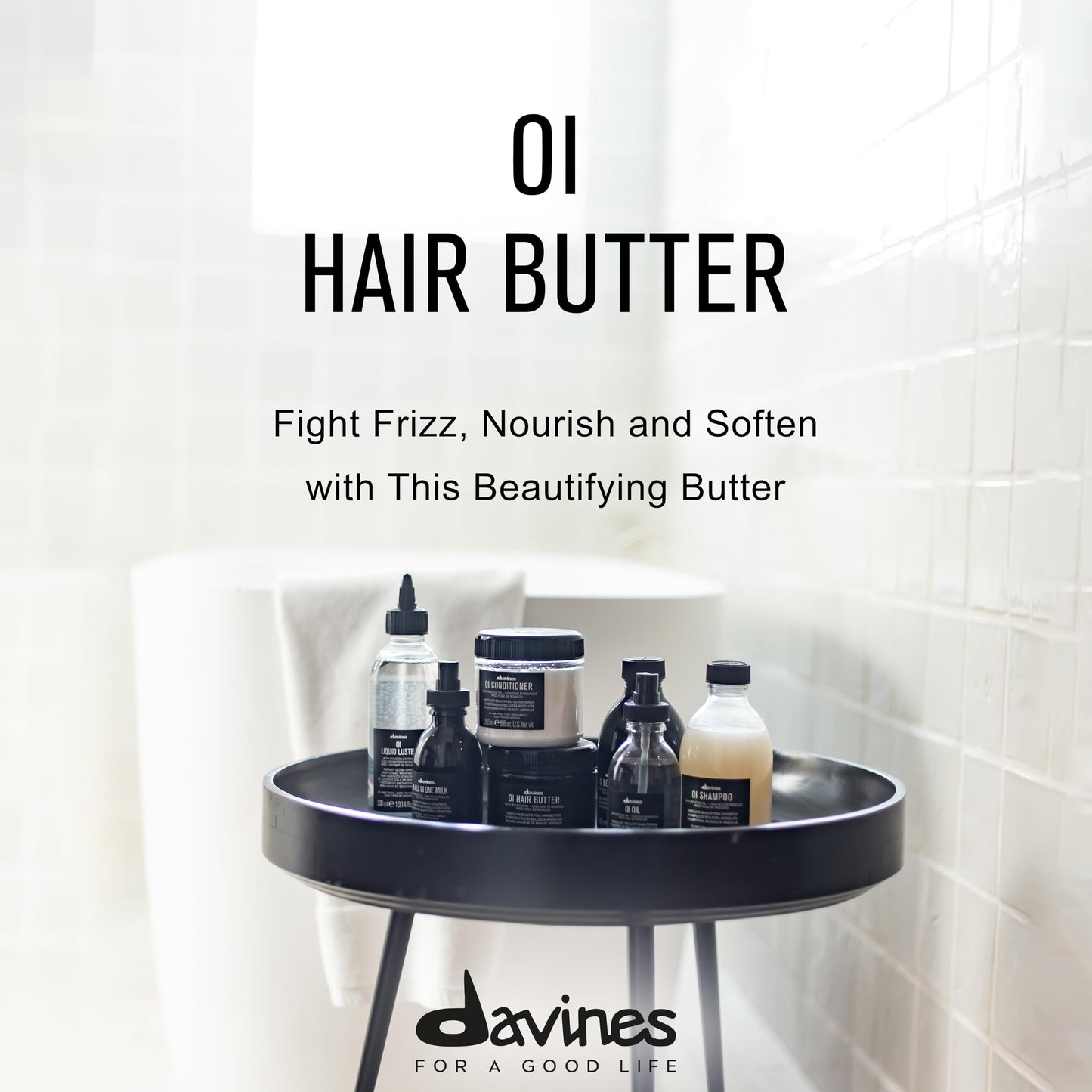 Davines OI Hair Butter Smoothing Deeply Nourishing Mask for All Hair Types