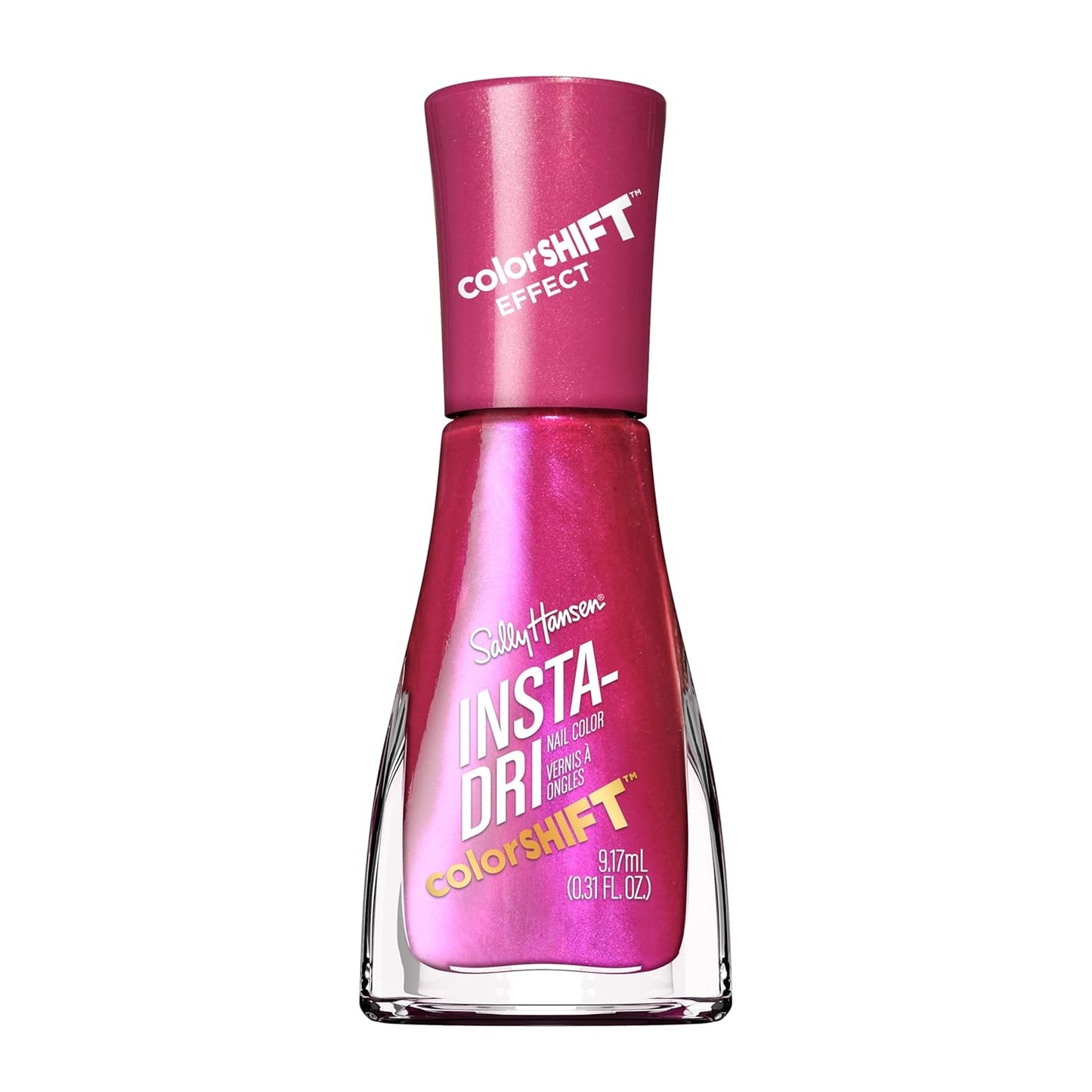 Sally Hansen Nail Polish - Dragon Fruit Crush | Quick-Dry Satin-Matte Finish, One-Coat Application, 0.31oz