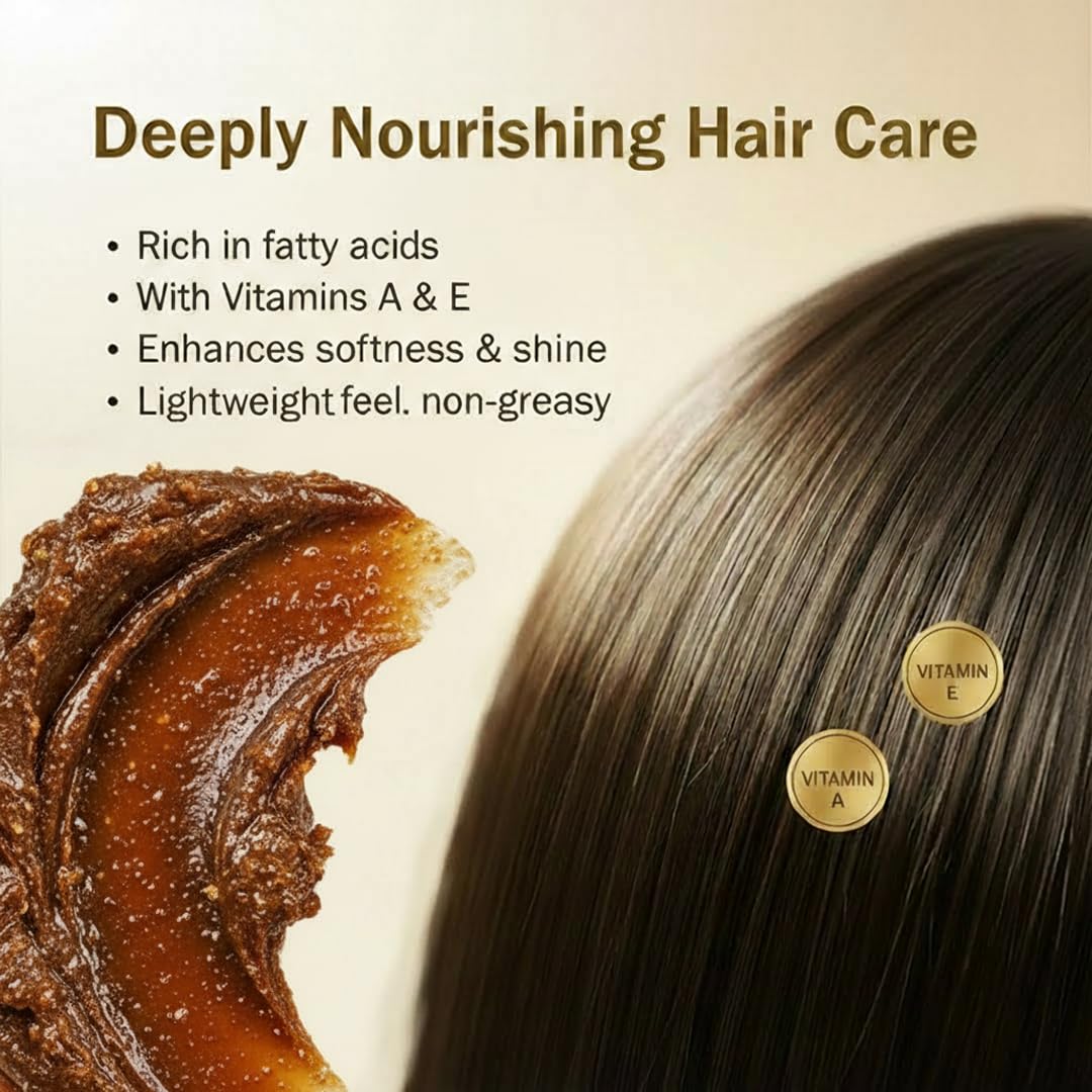 Nubiana 100% Raw Organic Batana Oil Paste - Unrefined Hair Growth Treatment | 4 oz (118ml) for Scalp & Dry Hair