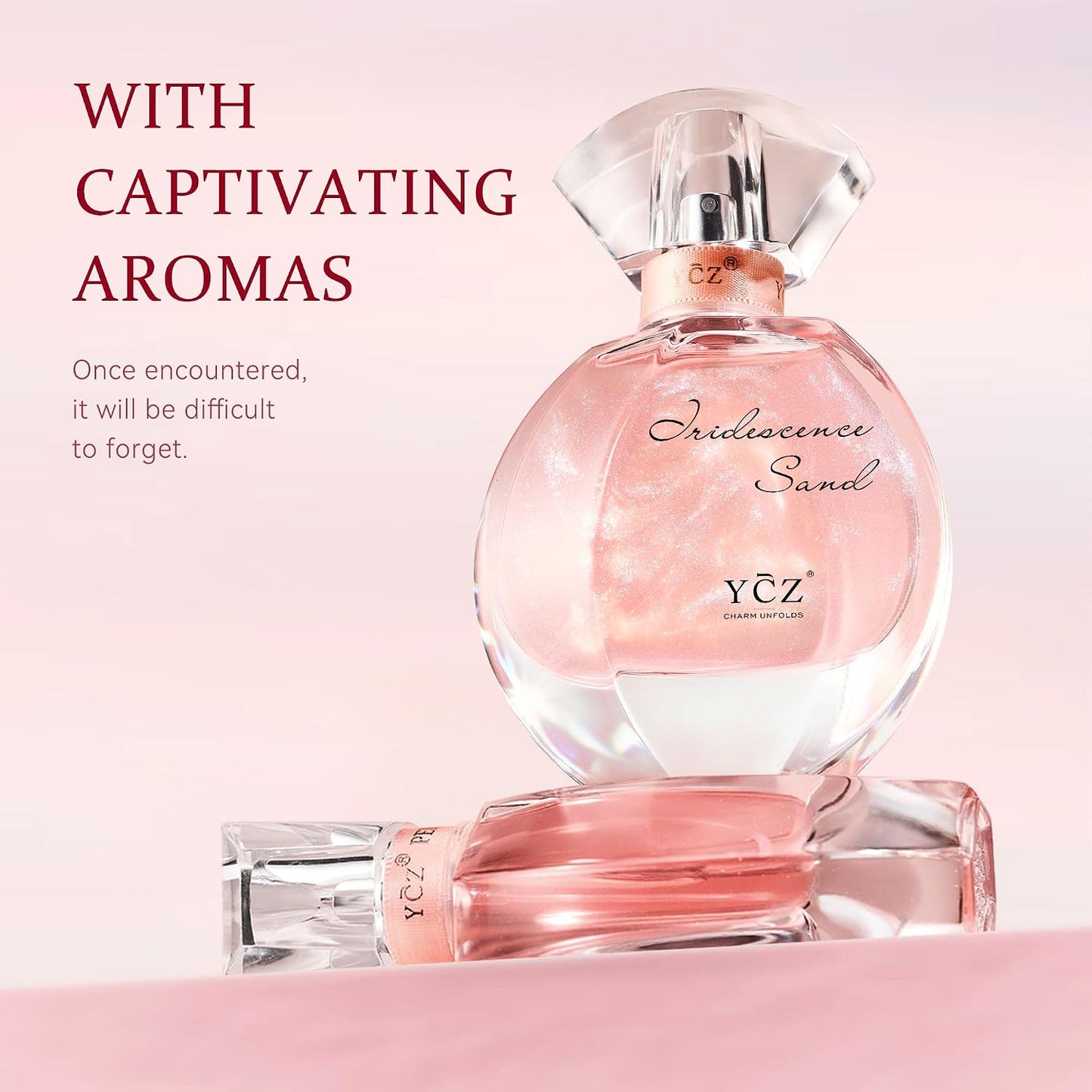 Golden Sands Women's Perfume Gift Set - 3-Piece Floral Oriental Fragrance with Grapefruit & Rose Notes | Elegant Gift Box, Long-Lasting Sillage