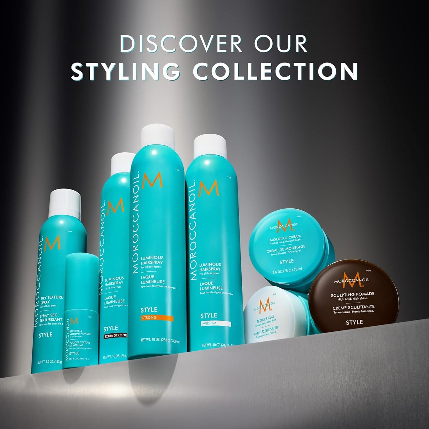 Moroccanoil Molding Cream - Flexible Hold Styling Cream for All Hair Types | 3.4 oz