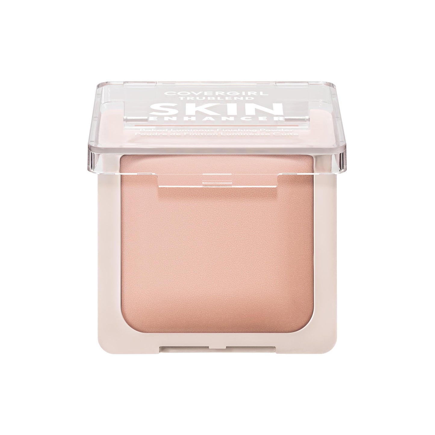 COVERGIRL TruBlend Skin Enhancer Baked Luminous Finishing Face Powder, with Hyaluronic Acid and White Rose Extract, Sheer & Buildable - 510 Snickerdoodle