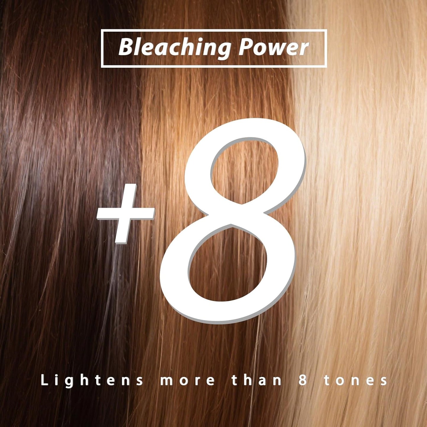 Hair Bleach Powder - Professional Lightening Up to 8 Levels for Highlights | 45g