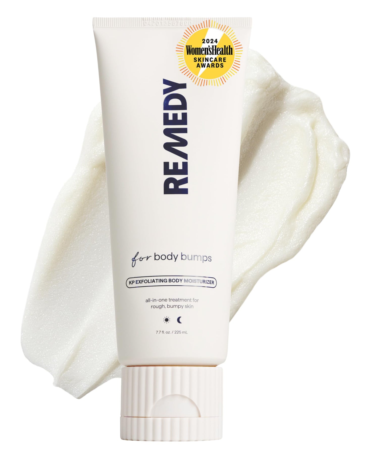 Remedy KP Body Moisturizer | Keratosis Pilaris and Chicken Skin Treatment with Retinol, Urea, Lactic Acid and Ceramides | Exfoliating and Moisturizing Lotion | By Dermatologist Dr. Shah, 7.7 fl oz