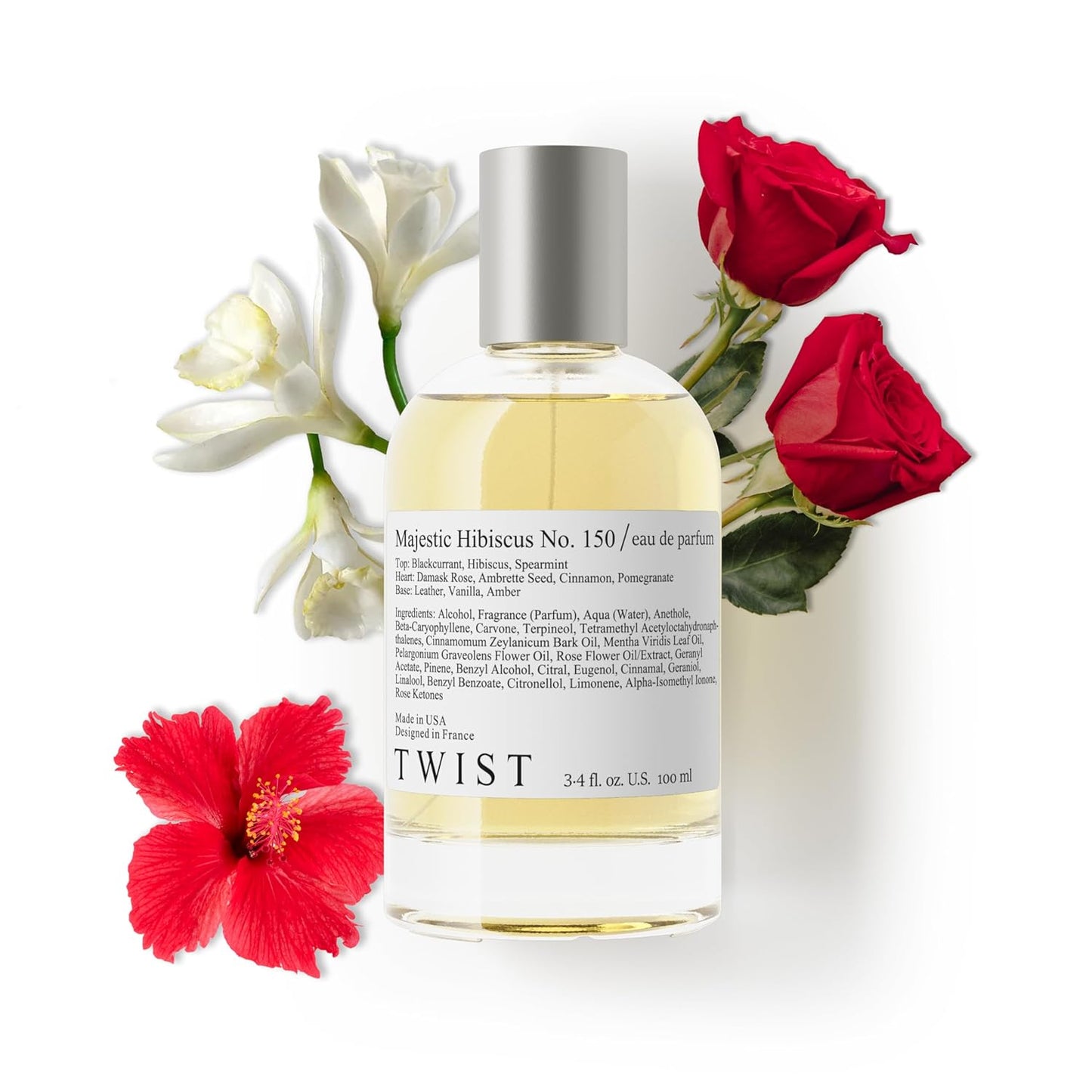Eau De Parfum Inspired by Burberry Her - Long-Lasting Strawberry & Vanilla Fragrance Spray | 100 ml | Vegan & Clean Ingredients