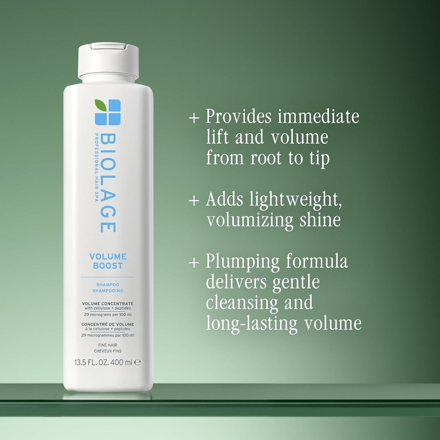 Biolage Volume Boost Shampoo for Fine Hair - Lightweight Volume & Root Lift | Vegan & Paraben-Free
