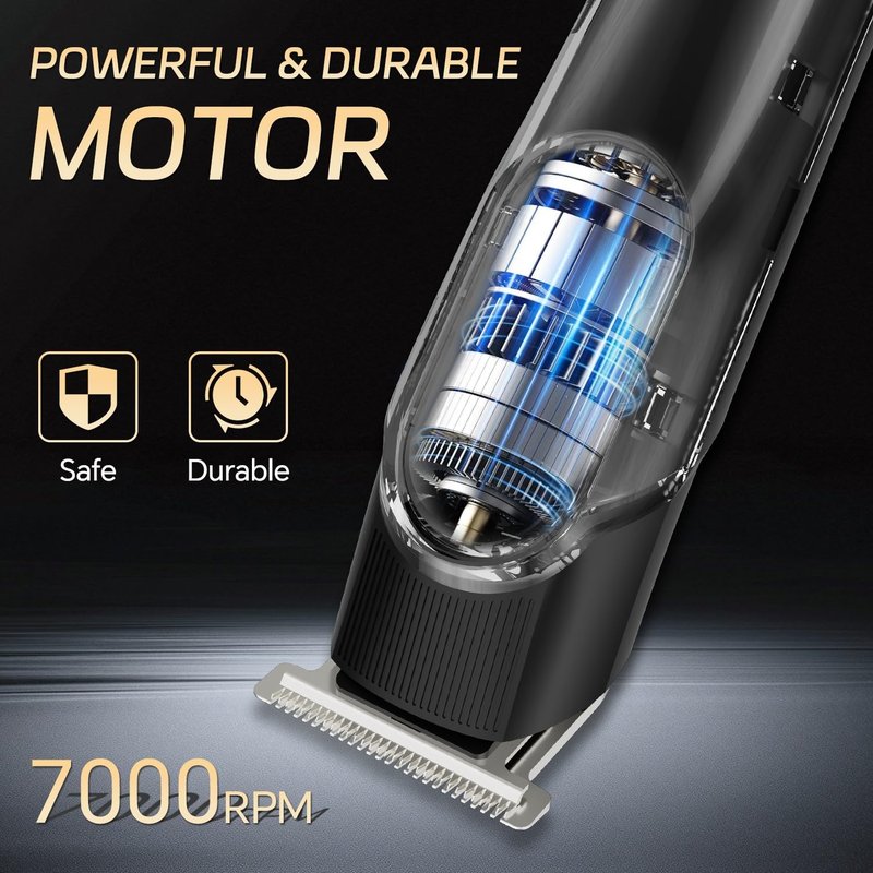 SilkGlow Beard Trimmer for Men, 5-in-1 Cordless Electric Razor for Nose Body Face Mustache, Professional Hair Clippers Shavers Grooming Kit, LED Display, Travel Lock, Gifts for Men