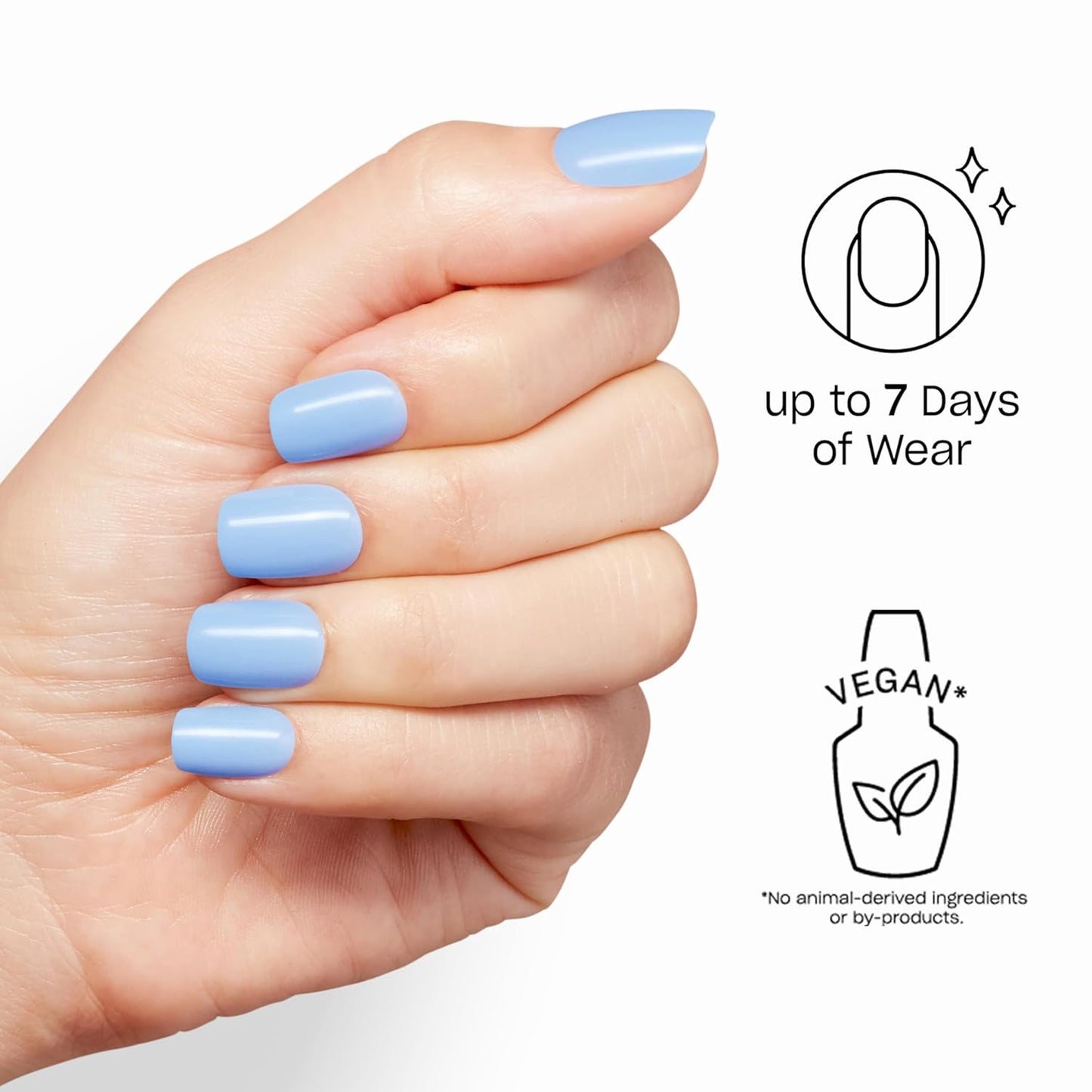 OPI Press On Nails - Instant No Glue Application | 30 Count with Adhesive Tabs - Short Round, Almond, Squoval Styles