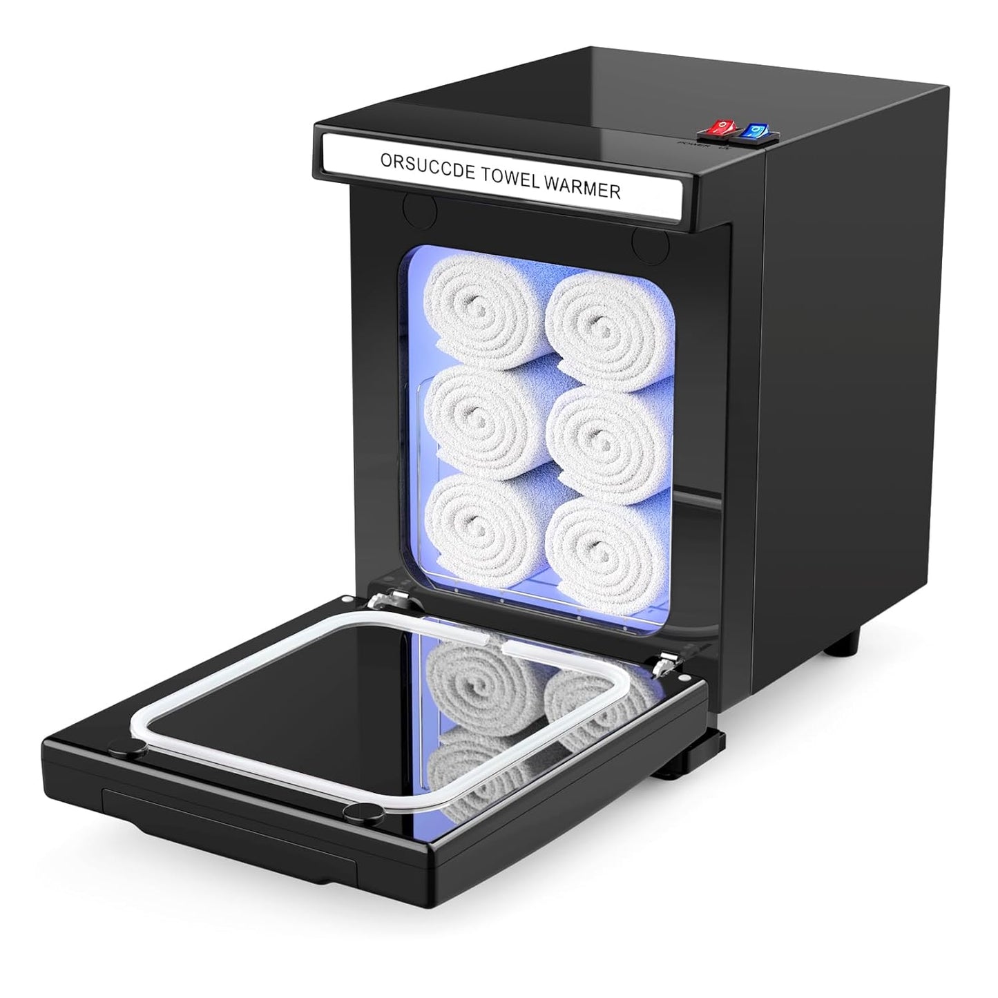 Towel Warmer - Professional Mini Towel Heater for Spa & Salon | 5L Black Cabinet