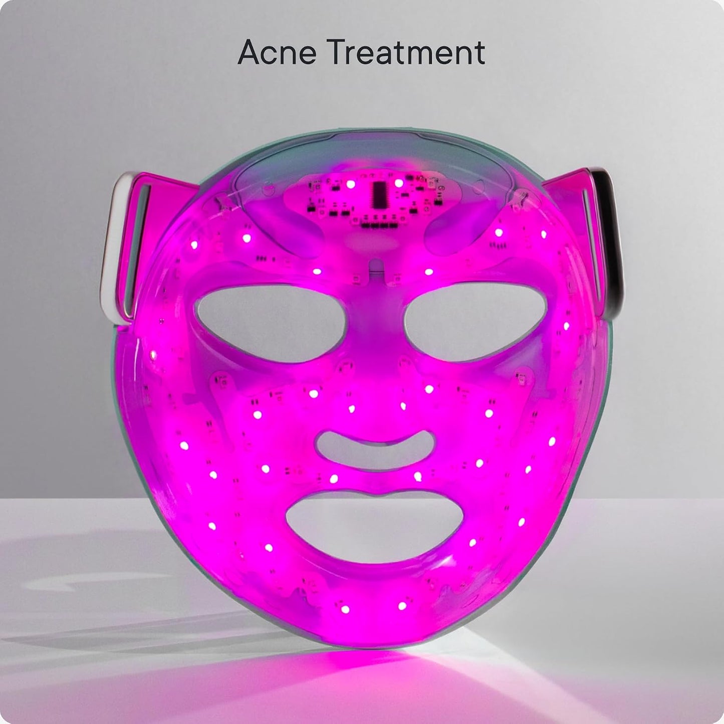 LED Light Therapy Mask for Face - FDA Cleared Wrinkle & Acne Treatment | 3 Modes, 5 Areas, 5 Lights