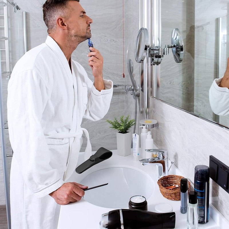 Silicone Razor Case for Travel - Waterproof & Anti-Scratch Razor Protective Cover for Gillette, Parker, Merkur, and Other Manual Razors