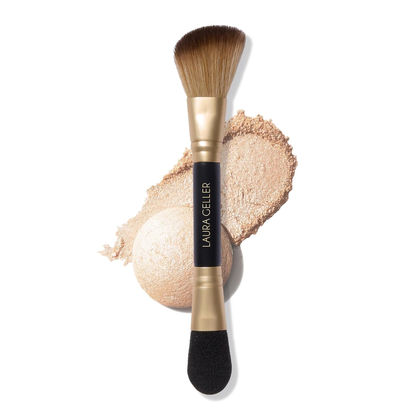 Professional Makeup Brushes - Cruelty-Free Dual-Ended Lip & Eyeshadow Brush Set | 22 Pieces