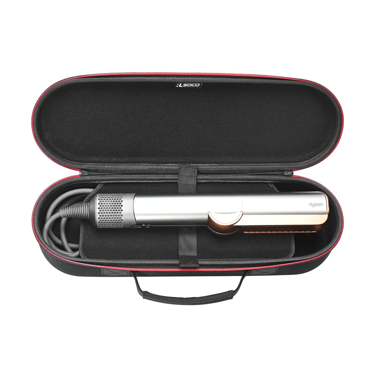 RLSOCO Travel Case for Dyson Airstrait Straightener/Corrale Hair Straightener - Black (Case Only)