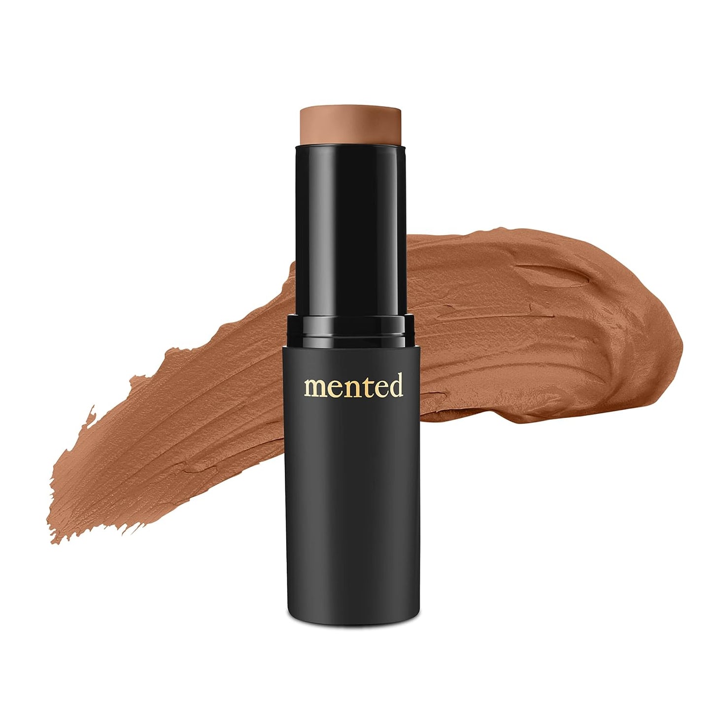 Mented Cosmetics Stick Foundation - Vegan Cream Makeup for Dark Skin | Concealer & Contour Stick D10