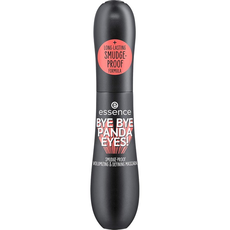 Essence Bye Bye Panda Eyes Tubing Mascara - Smudge-Proof, Volumizing Definition | Vegan & Cruelty-Free